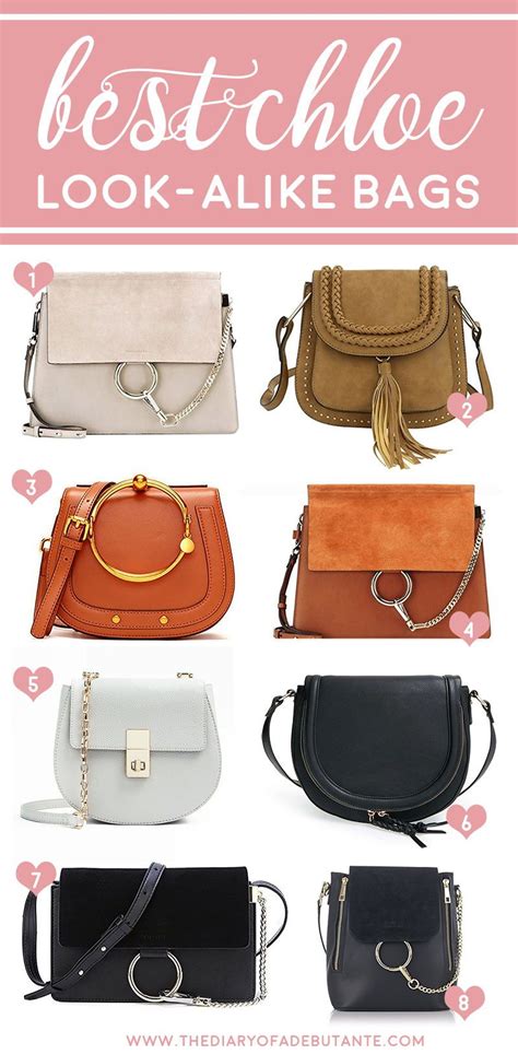 chloe tess bag dupe amazon|chloe looks alike handbags.